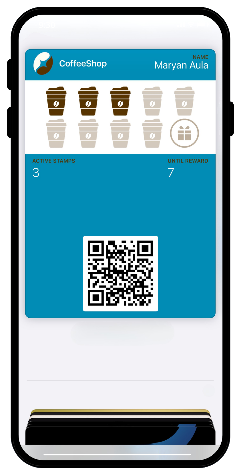 The card your customer